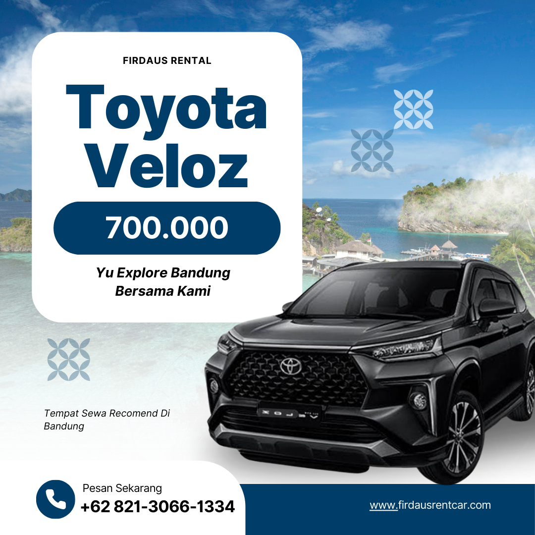 Sewa Toyota Veloz Bandung - Firdaus Rental
